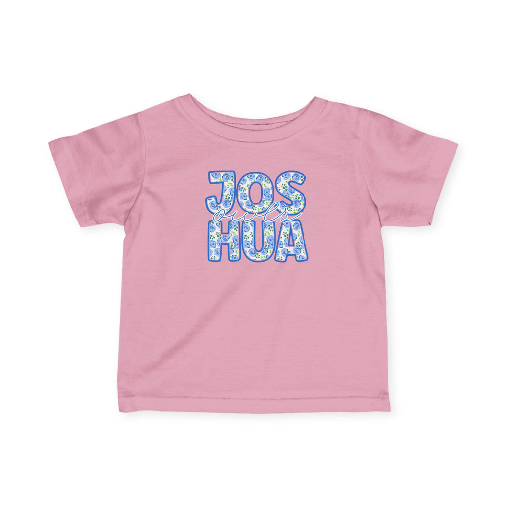 Infant Tee — "Joshua" Floral Baby T-Shirt |