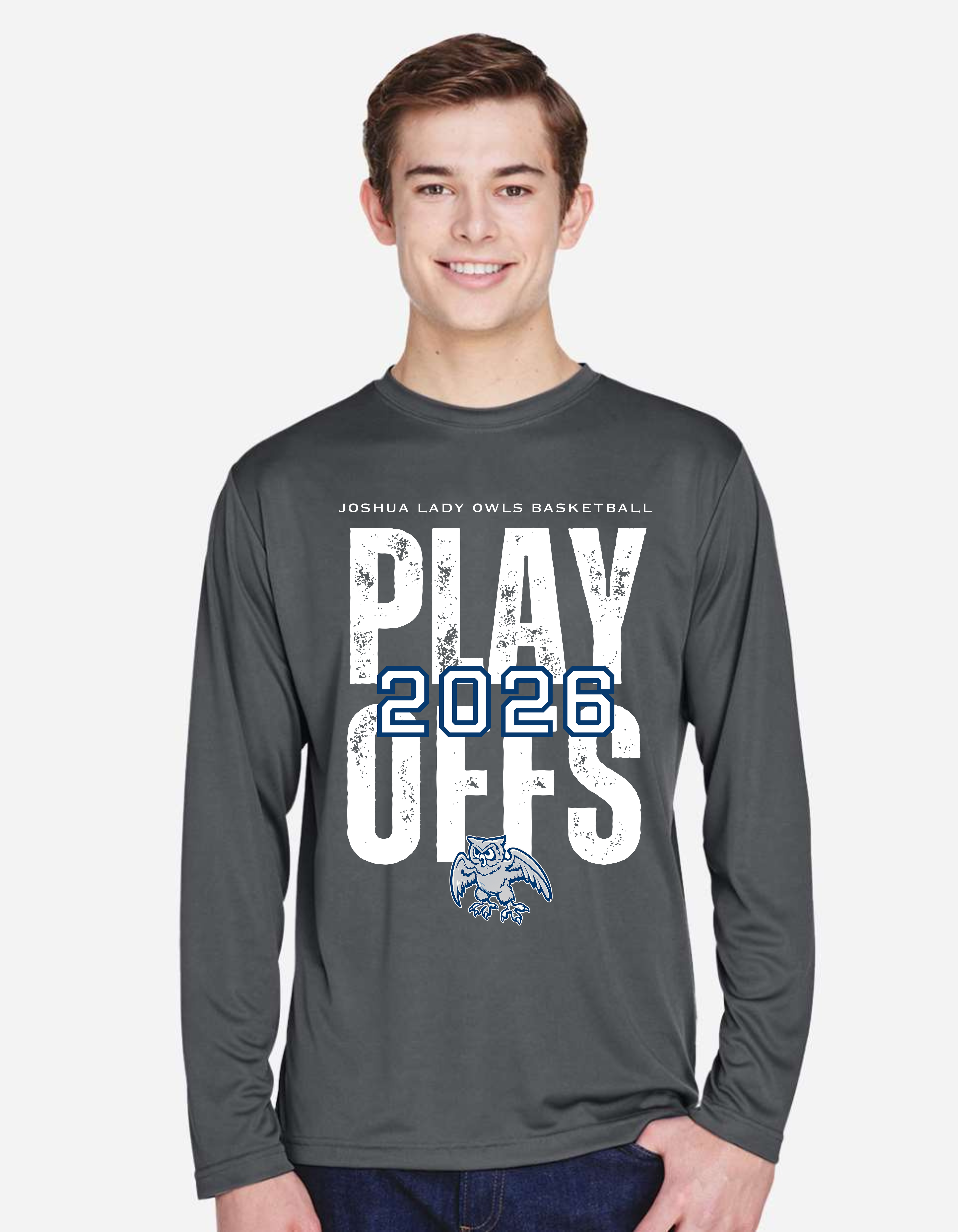 Lady Owls Playoff Performance Long Sleeve (dri fit)