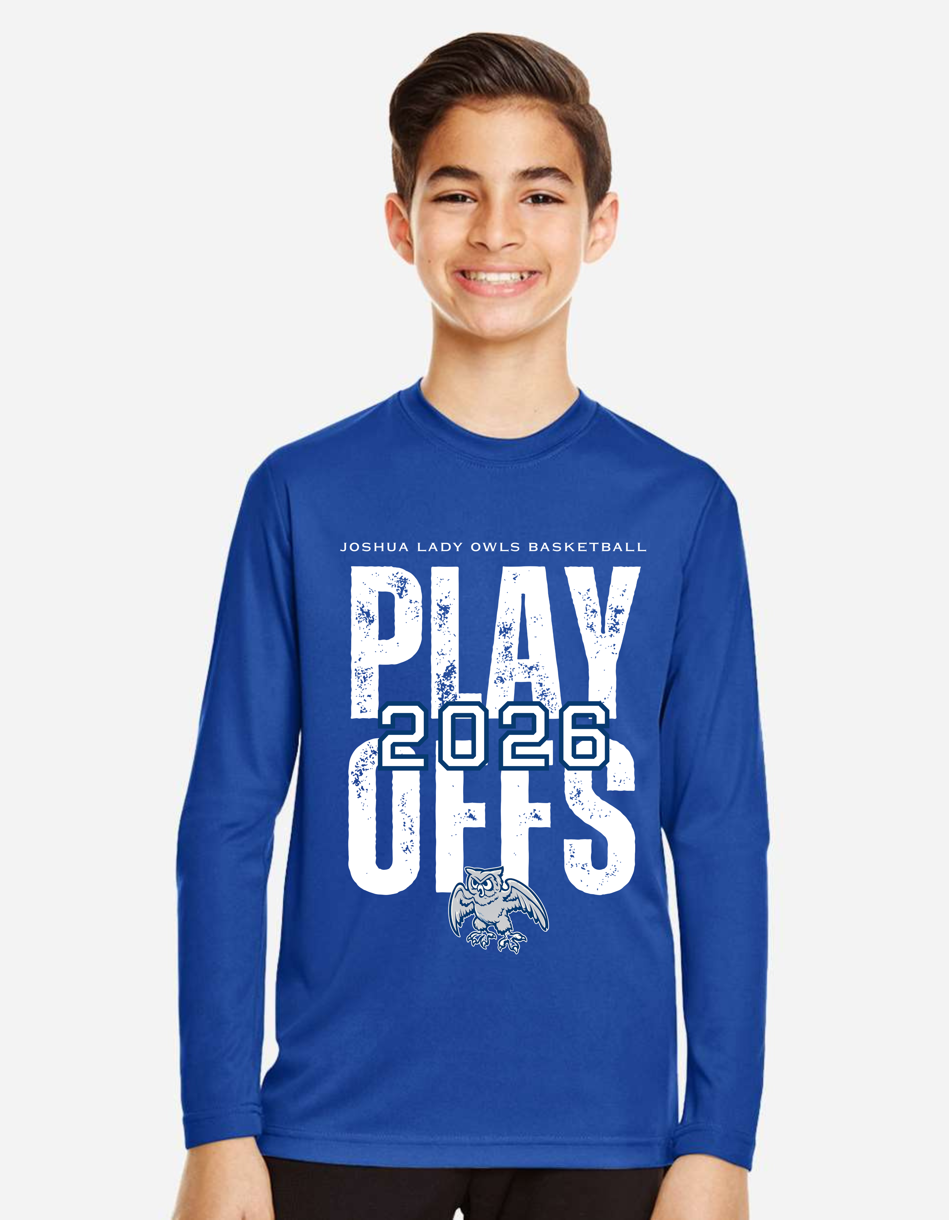 Lady Owls Playoff Performance Long Sleeve (dri fit)