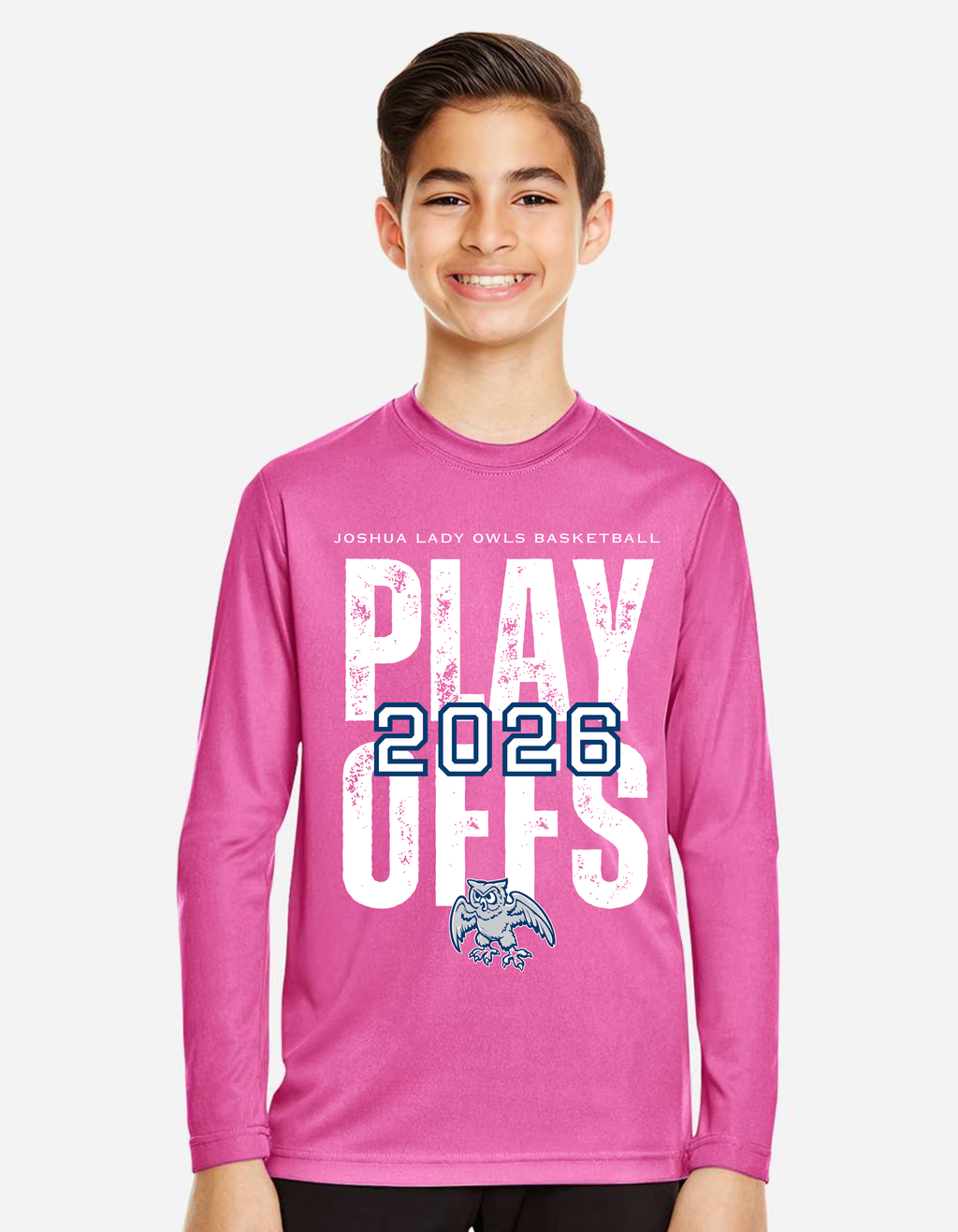 Lady Owls Playoff Performance Long Sleeve (dri fit)