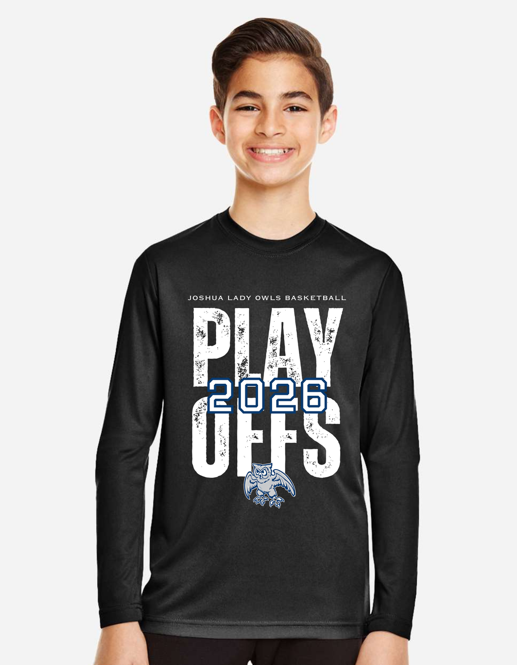 Lady Owls Playoff Performance Long Sleeve (dri fit)