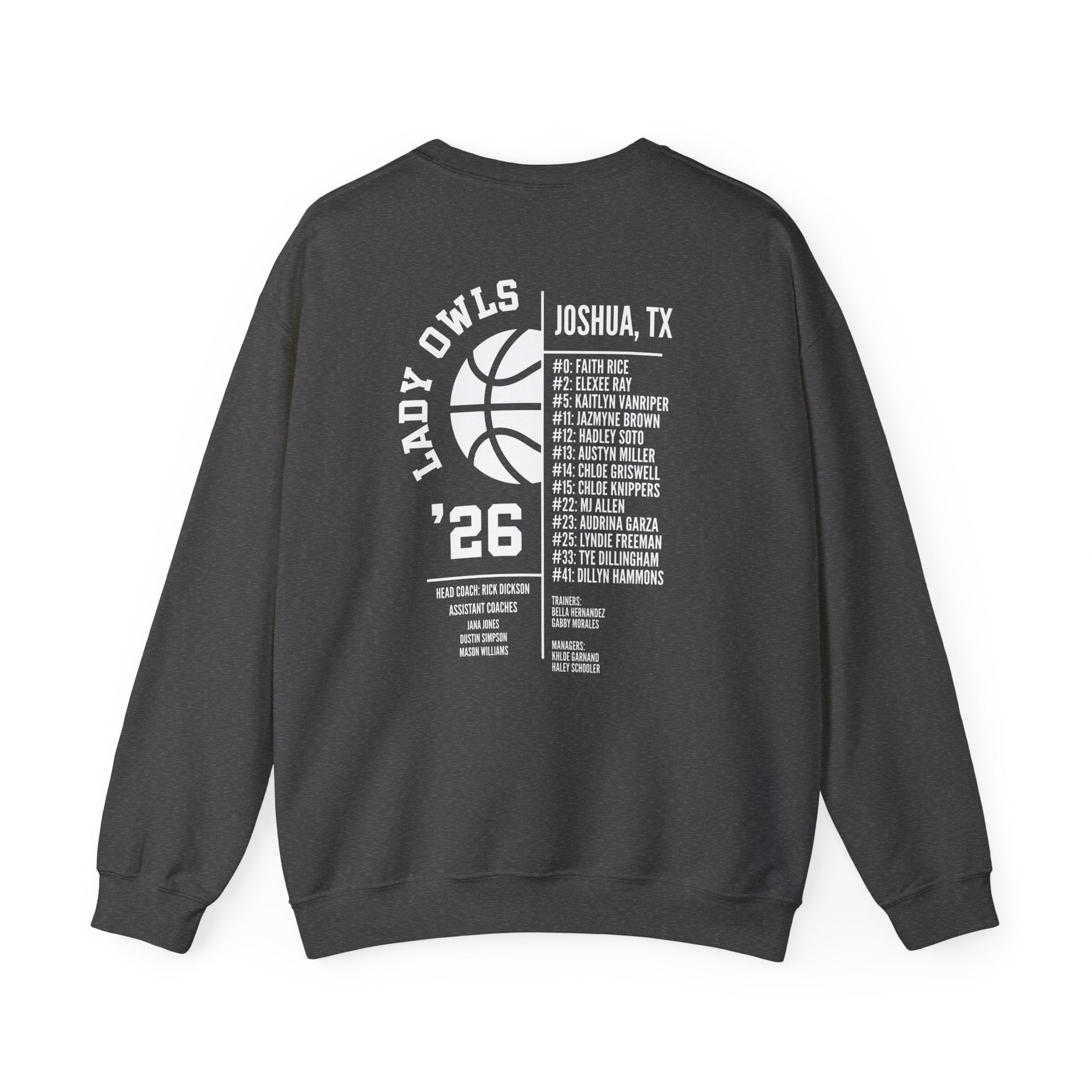 SHIPPED Lady Owls Basketball Playoff 2026 Crewneck Sweatshirt