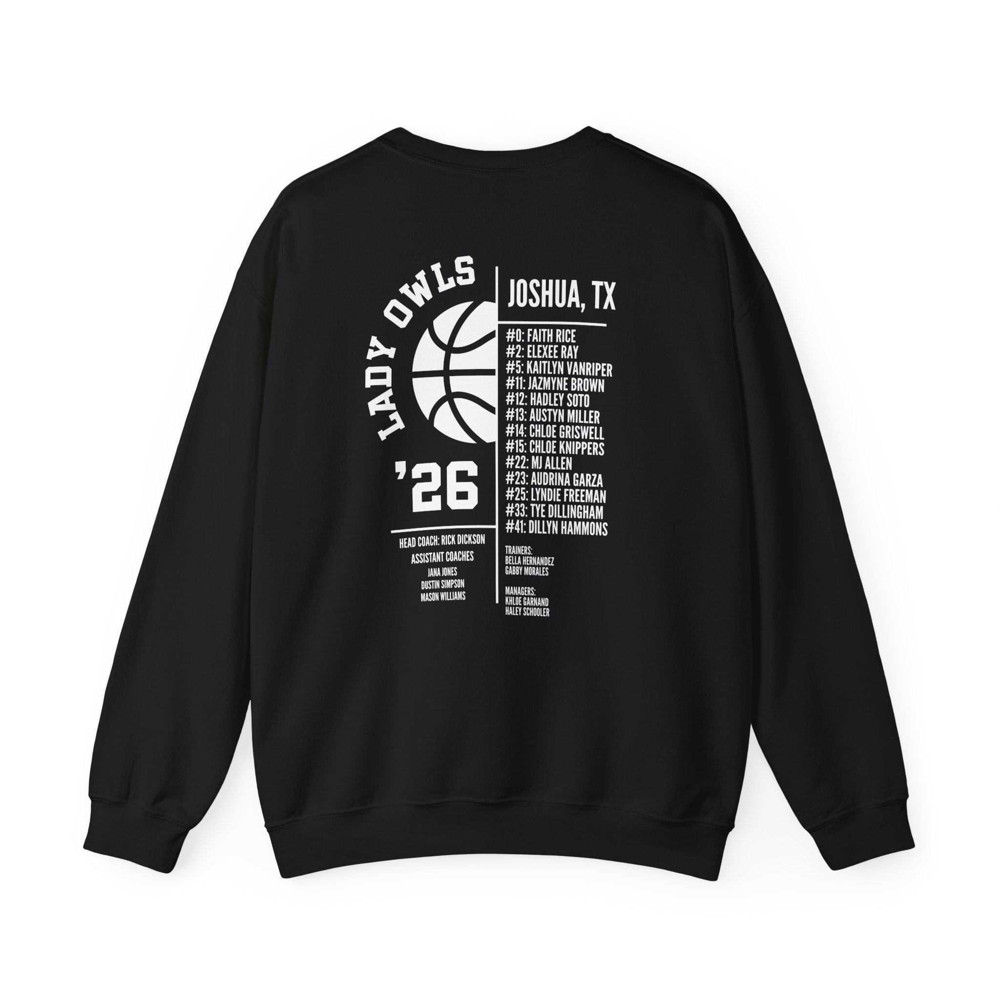SHIPPED Lady Owls Basketball Playoff 2026 Crewneck Sweatshirt