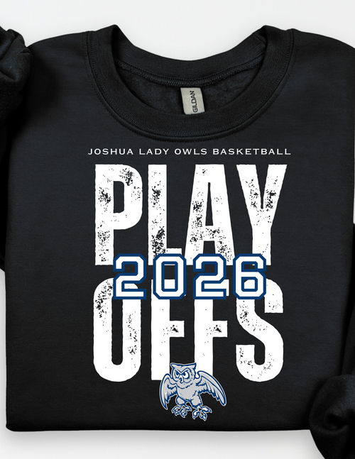 Gildan Lady Owls Basketball Playoff Sweatshirt