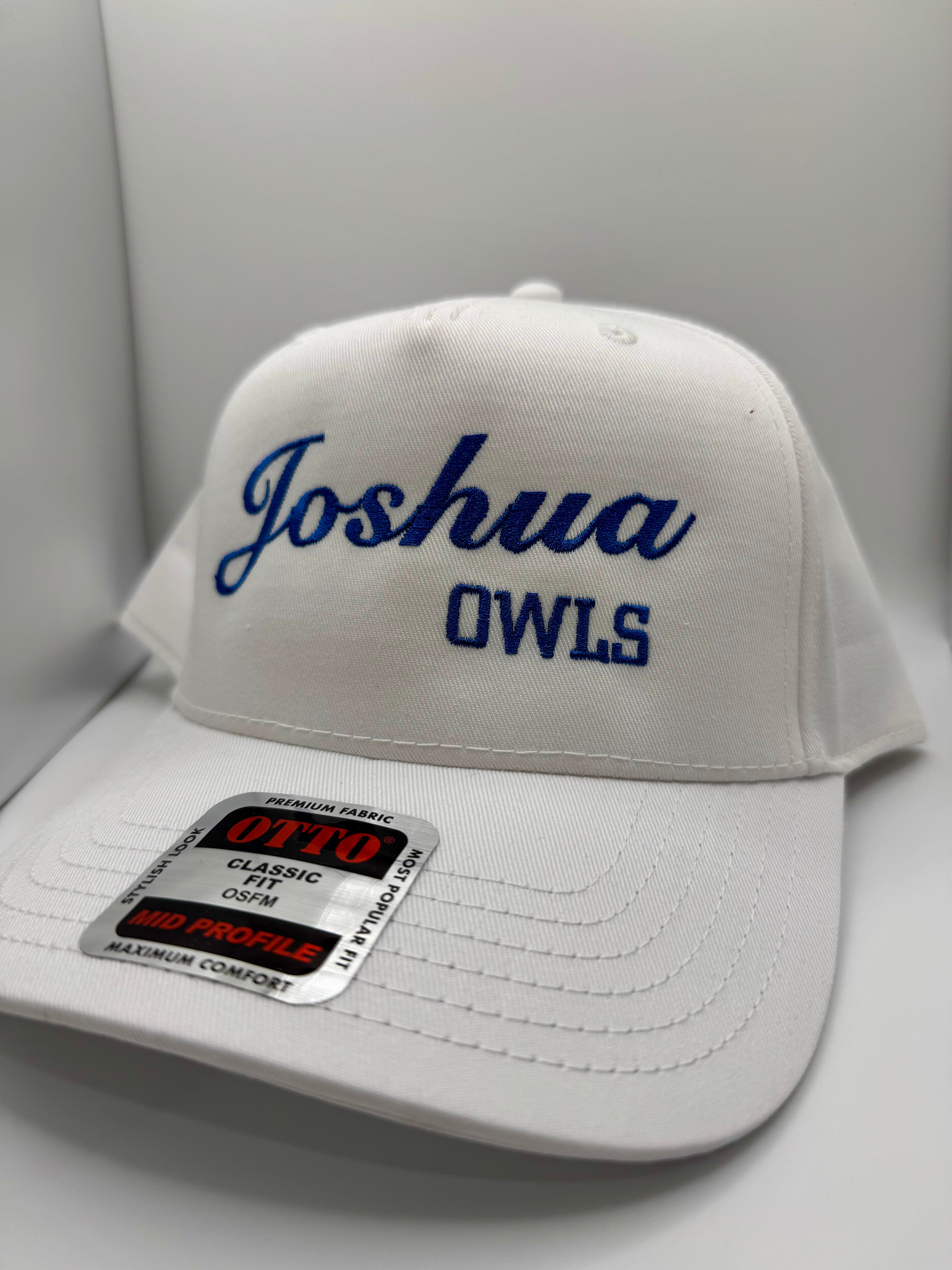 Otto Joshua Owls Embroidered Hat
