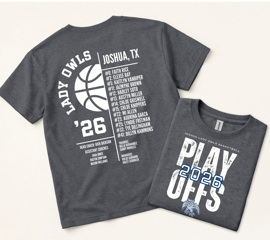 Lady Owls Basketball Playoffs Shirt